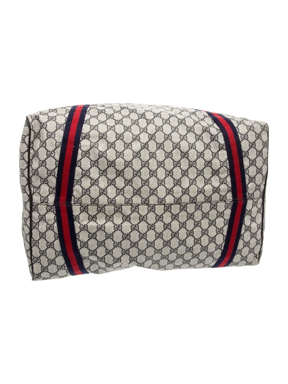 Gucci Duffle Bag GG Logo Canvas Folding Travel Carry On